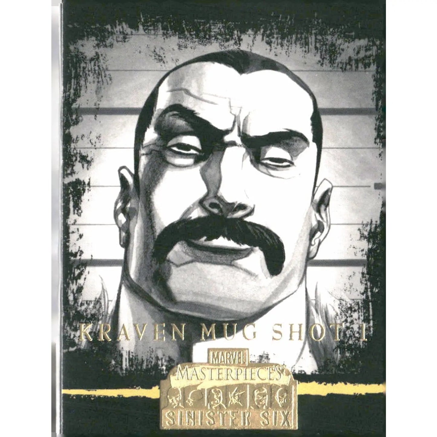 2008 Upper Deck Marvel Masterpieces 3 #80 Kraven Mug Shot 1 - MOD Shop LLC