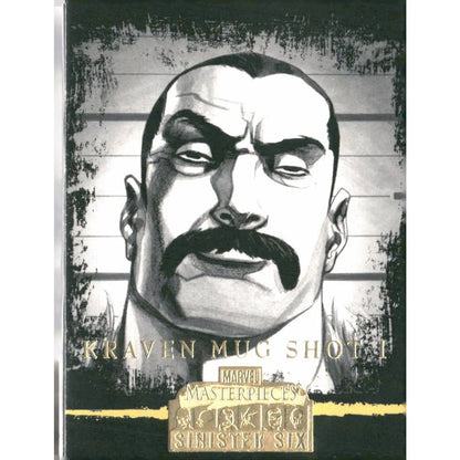 2008 Upper Deck Marvel Masterpieces 3 #80 Kraven Mug Shot 1 - MOD Shop LLC