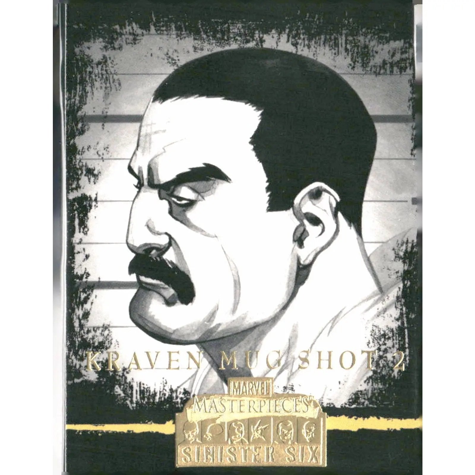 2008 Upper Deck Marvel Masterpieces 3 #81 Kraven Mug Shot 2 - MOD Shop LLC