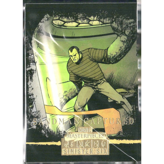 2008 Upper Deck Marvel Masterpieces 3 #85 Sandman Captured - MOD Shop LLC