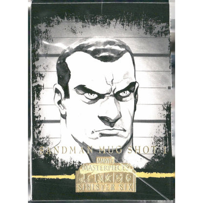2008 Upper Deck Marvel Masterpieces 3 #86 Sandman Mug Shot 1 - MOD Shop LLC