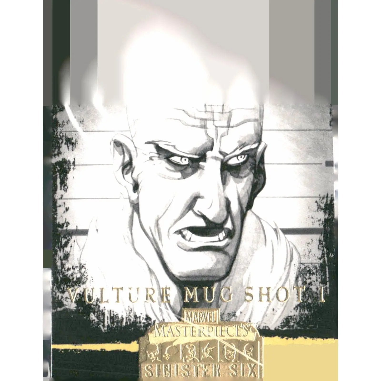 2008 Upper Deck Marvel Masterpieces 3 #89 Vulture Mug Shot 1 - MOD Shop LLC