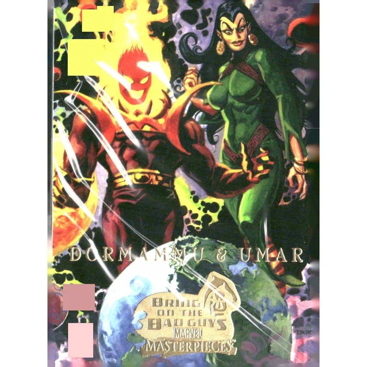 2008 Upper Deck Marvel Masterpieces 3 #9 Dormammu & Umar - MOD Shop LLC