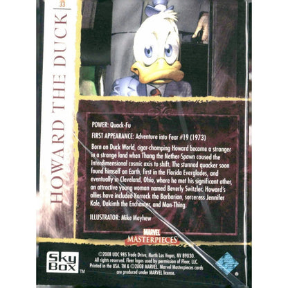 2008 Upper Deck Marvel Masterpieces Set 2 #33 Howard the Duck - MOD Shop LLC