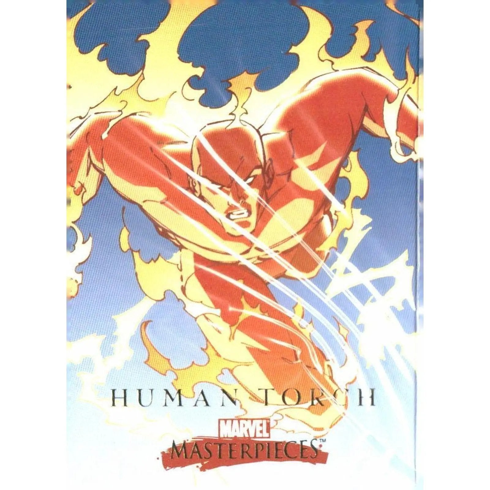 2008 Upper Deck Marvel Masterpieces Set 2 #35 Human Torch - MOD Shop LLC