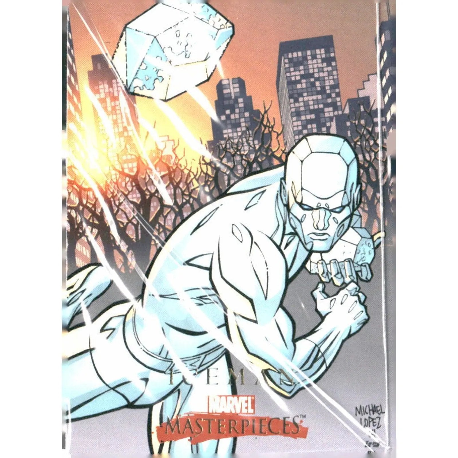 2008 Upper Deck Marvel Masterpieces Set 2 #36 Iceman - MOD Shop LLC