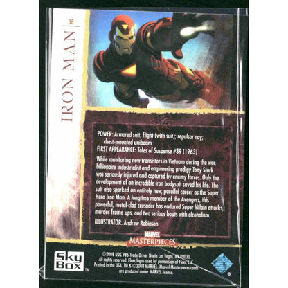 2008 Upper Deck Marvel Masterpieces Set 2 #38 Iron Man - MOD Shop LLC