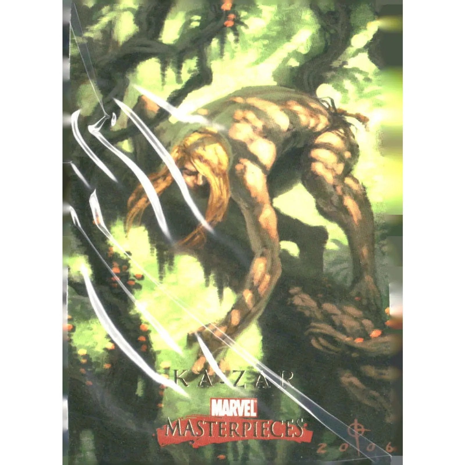 2008 Upper Deck Marvel Masterpieces Set 2 #43 Ka - Zar - MOD Shop LLC