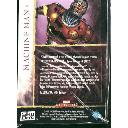2008 Upper Deck Marvel Masterpieces Set 2 #47 Machine Man - MOD Shop LLC