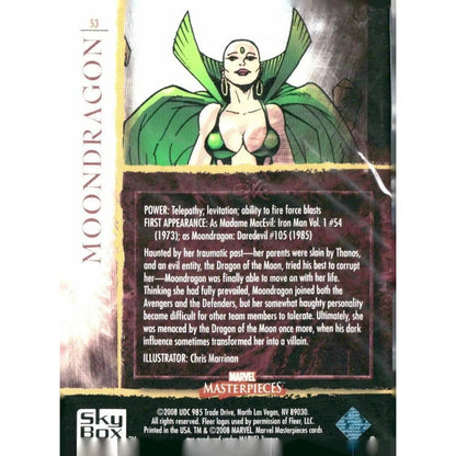 2008 Upper Deck Marvel Masterpieces Set 2 #53 Moondragon - MOD Shop LLC