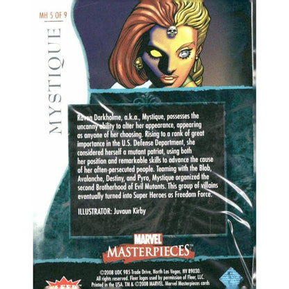 2008 Upper Deck Marvel Masterpieces Set 2 #55 Mystique - MOD Shop LLC
