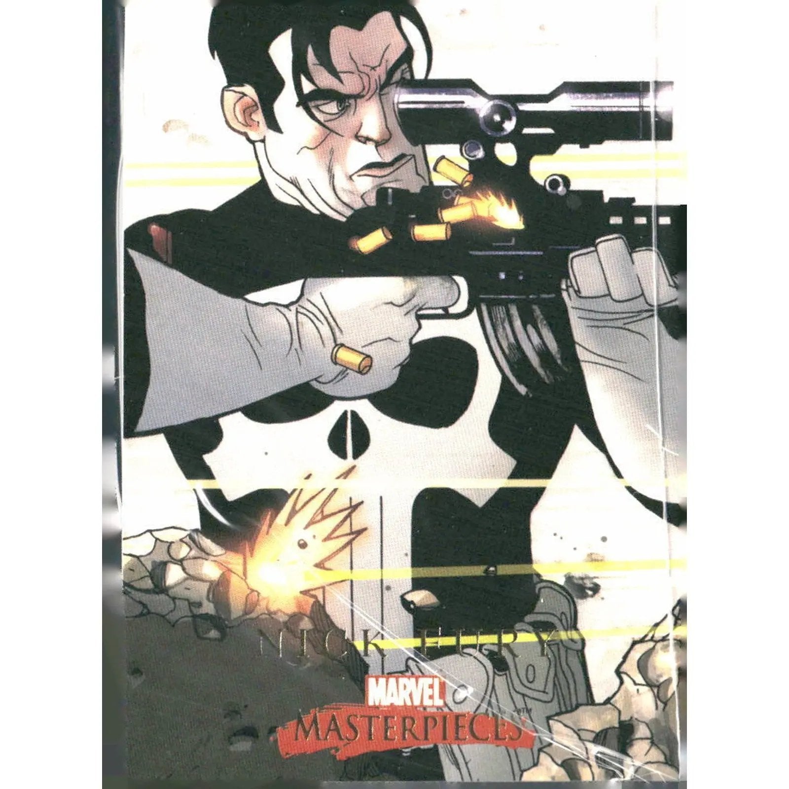 2008 Upper Deck Marvel Masterpieces Set 2 #56 Nick Fury (Punisher) - MOD Shop LLC