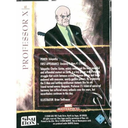 2008 Upper Deck Marvel Masterpieces Set 2 #60 Professor X - MOD Shop LLC