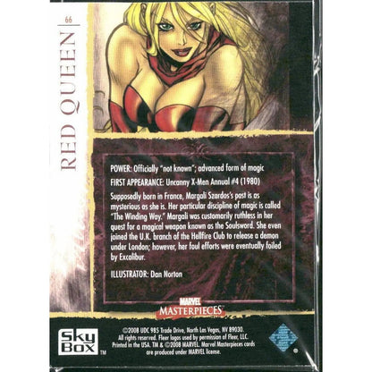 2008 Upper Deck Marvel Masterpieces Set 2 #66 Red Queen - MOD Shop LLC