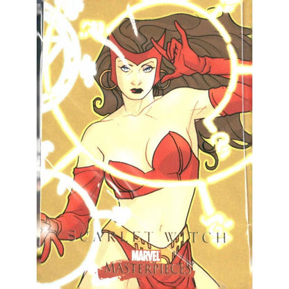 2008 Upper Deck Marvel Masterpieces Set 2 #72 Scarlet Witch - MOD Shop LLC