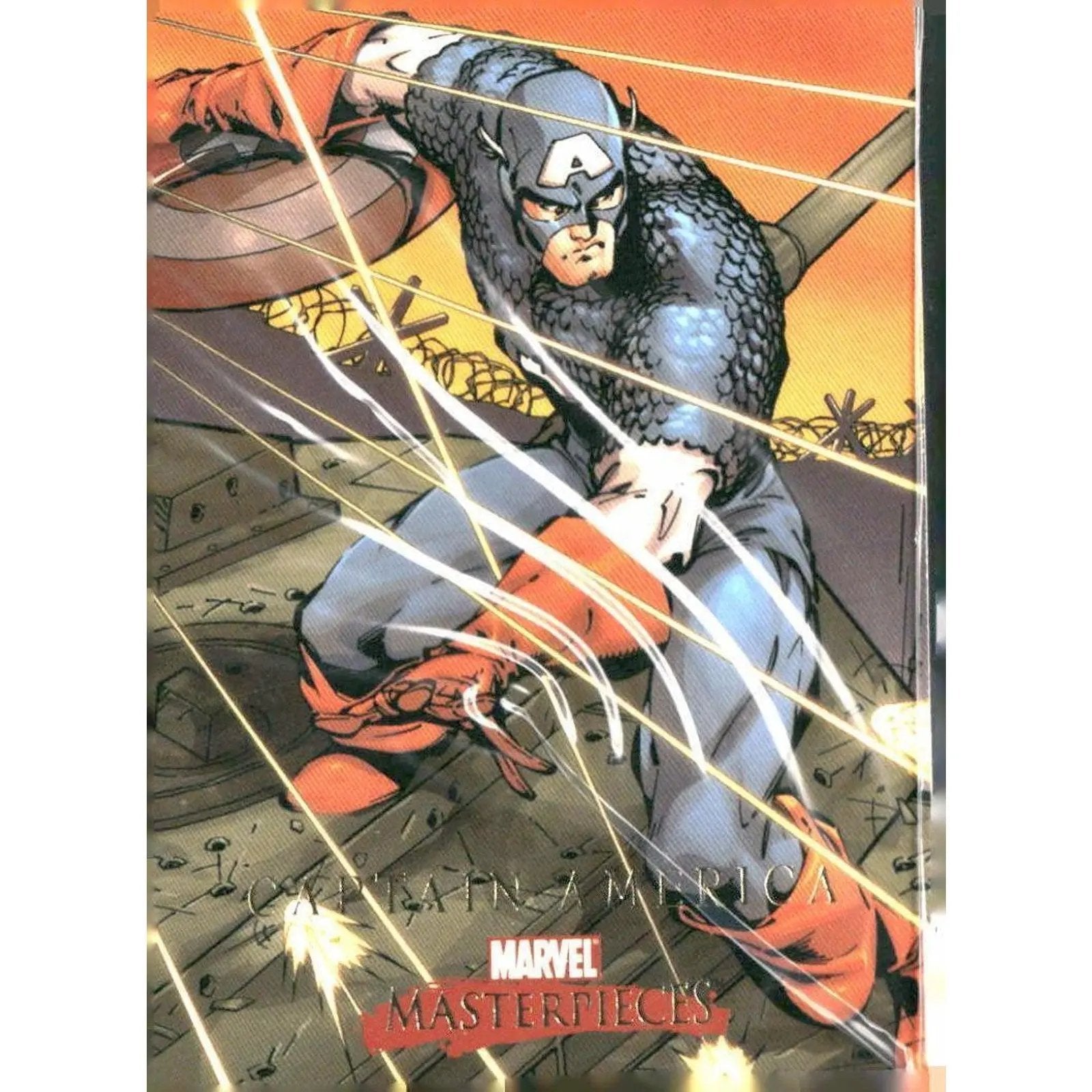 2008 Upper Deck Marvel Masterpieces Set 2 #8 Captain America - MOD Shop LLC