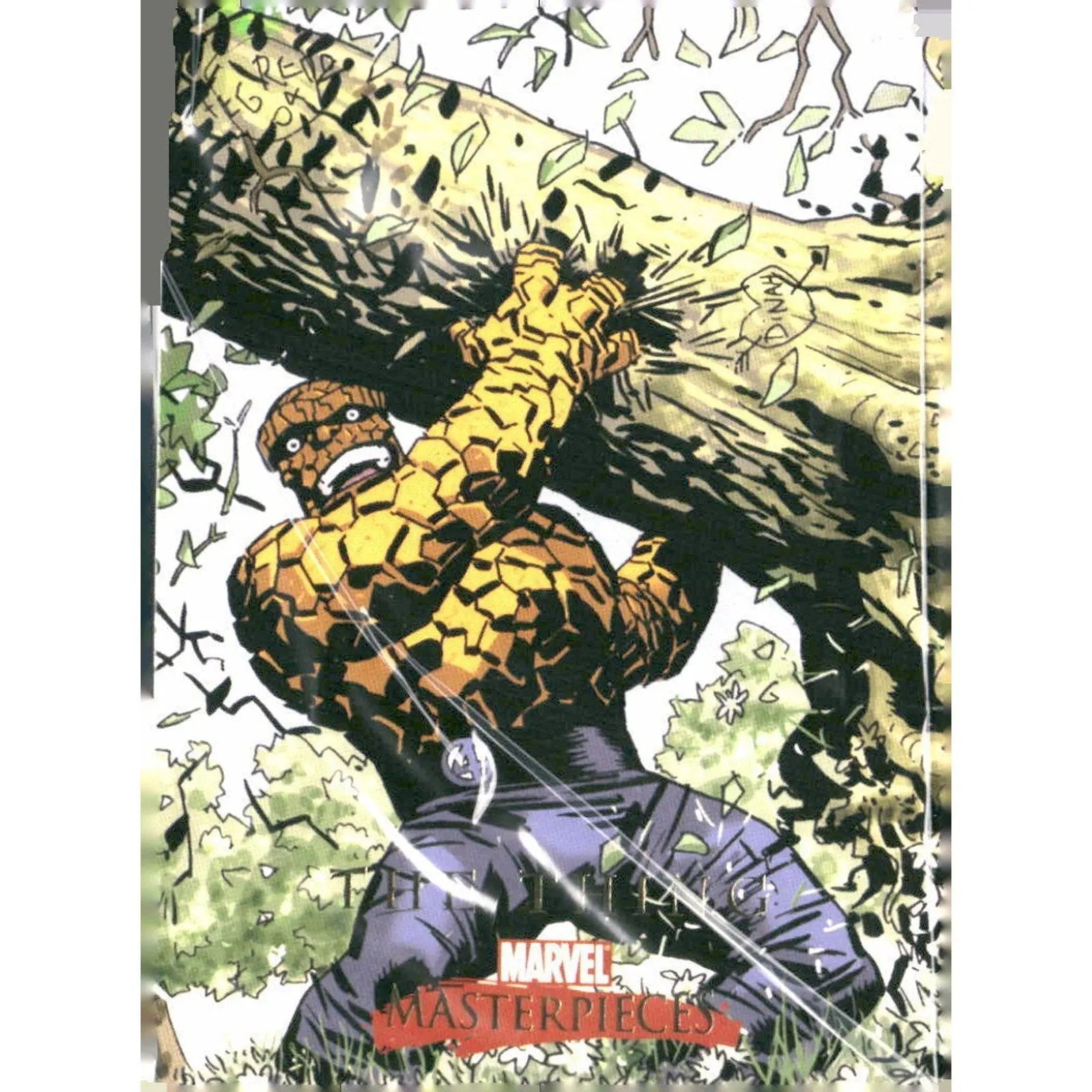 2008 Upper Deck Marvel Masterpieces Set 2 #84 The Thing - MOD Shop LLC