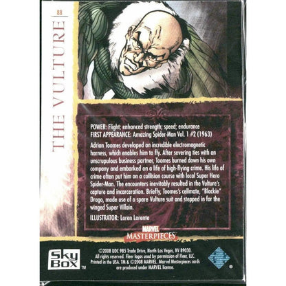 2008 Upper Deck Marvel Masterpieces Set 2 #88 The Vulture - MOD Shop LLC