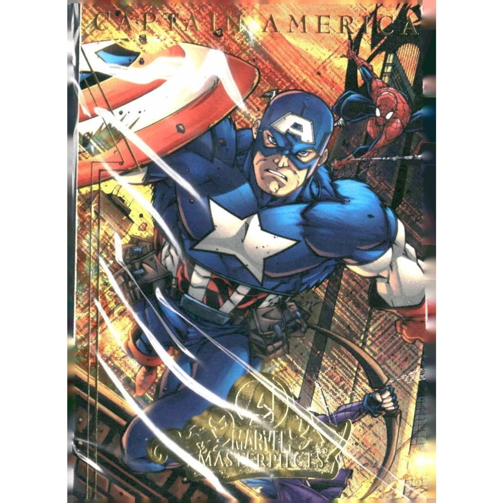 2008 Upper Deck Marvel Masterpieces Set 2 #A2 Captain America - MOD Shop LLC