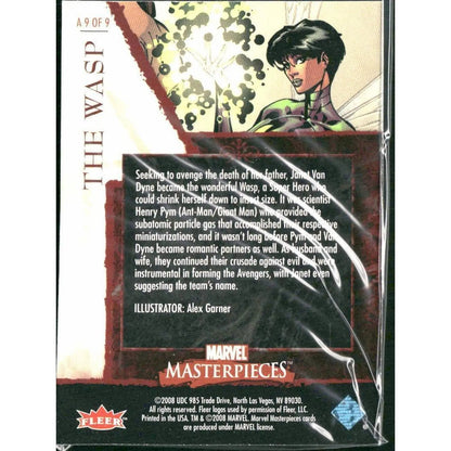 2008 Upper Deck Marvel Masterpieces Set 2 #A9 The Wasp - MOD Shop LLC