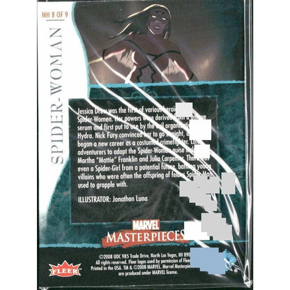 2008 Upper Deck Marvel Masterpieces Set 2 #MH8 Spider - Woman - MOD Shop LLC