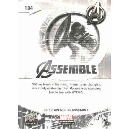 2012 Upper Deck Avengers Assemble #104 Avengers - MOD Shop LLC