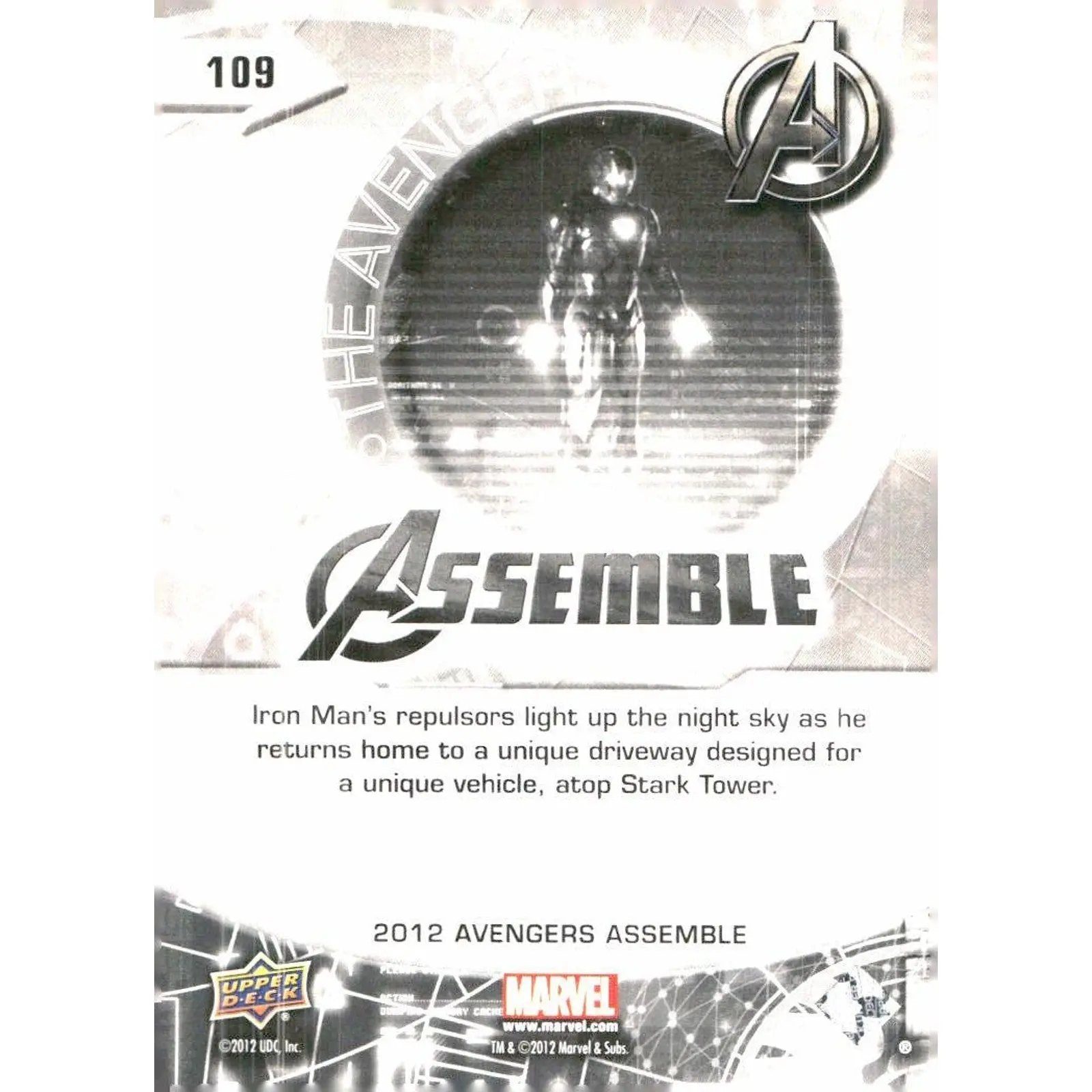 2012 Upper Deck Avengers Assemble #109 Avengers - MOD Shop LLC