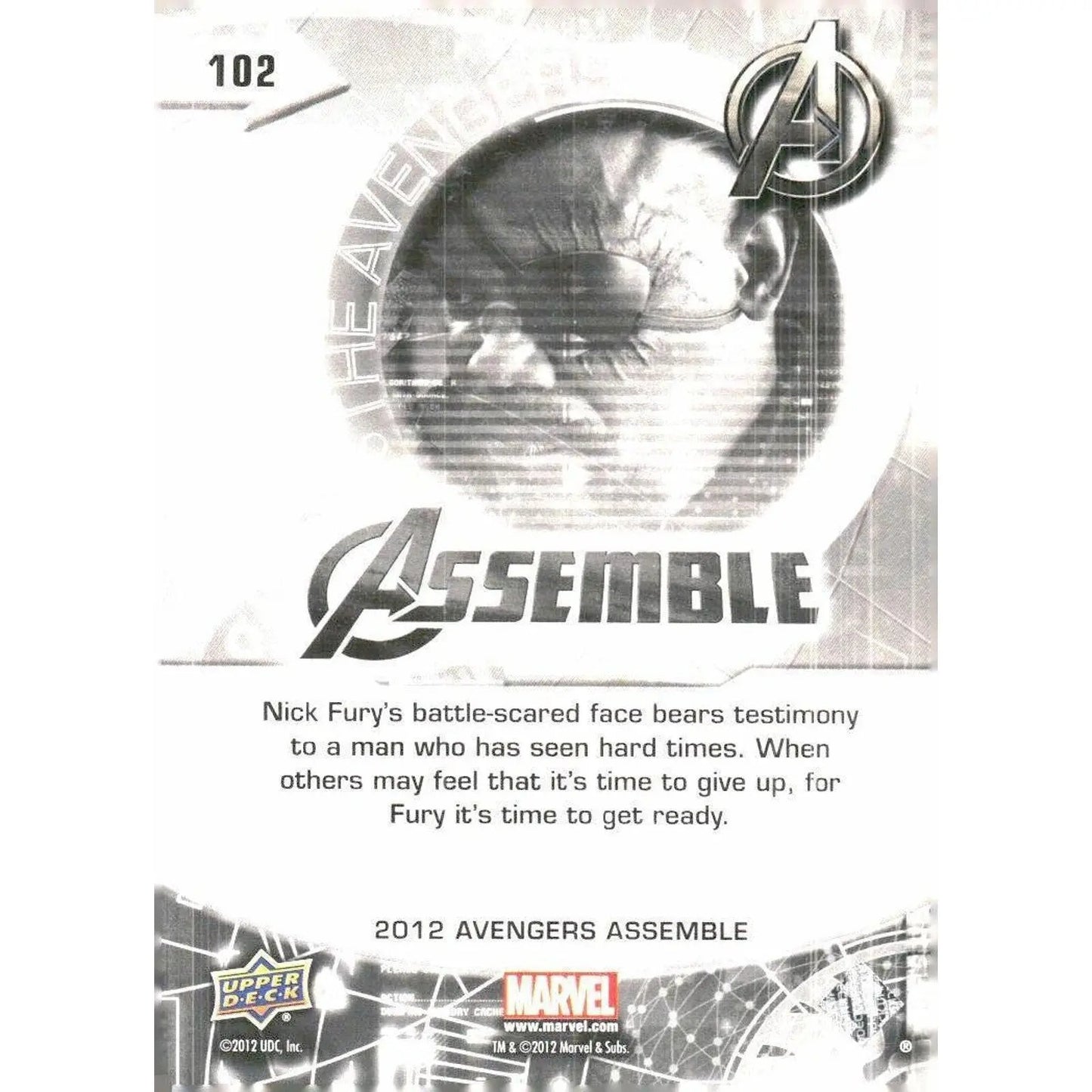 2012 Upper Deck Avengers Assemble #112 Avengers - MOD Shop LLC