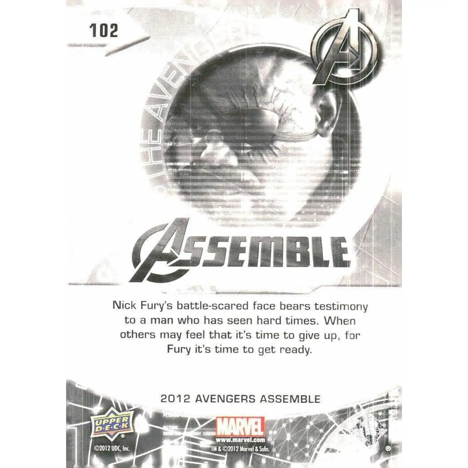 2012 Upper Deck Avengers Assemble #112 Avengers - MOD Shop LLC