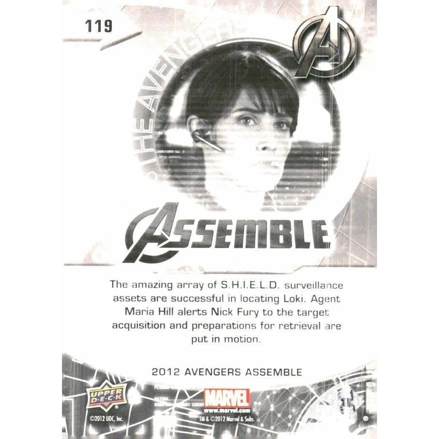 2012 Upper Deck Avengers Assemble #119 Avengers - MOD Shop LLC