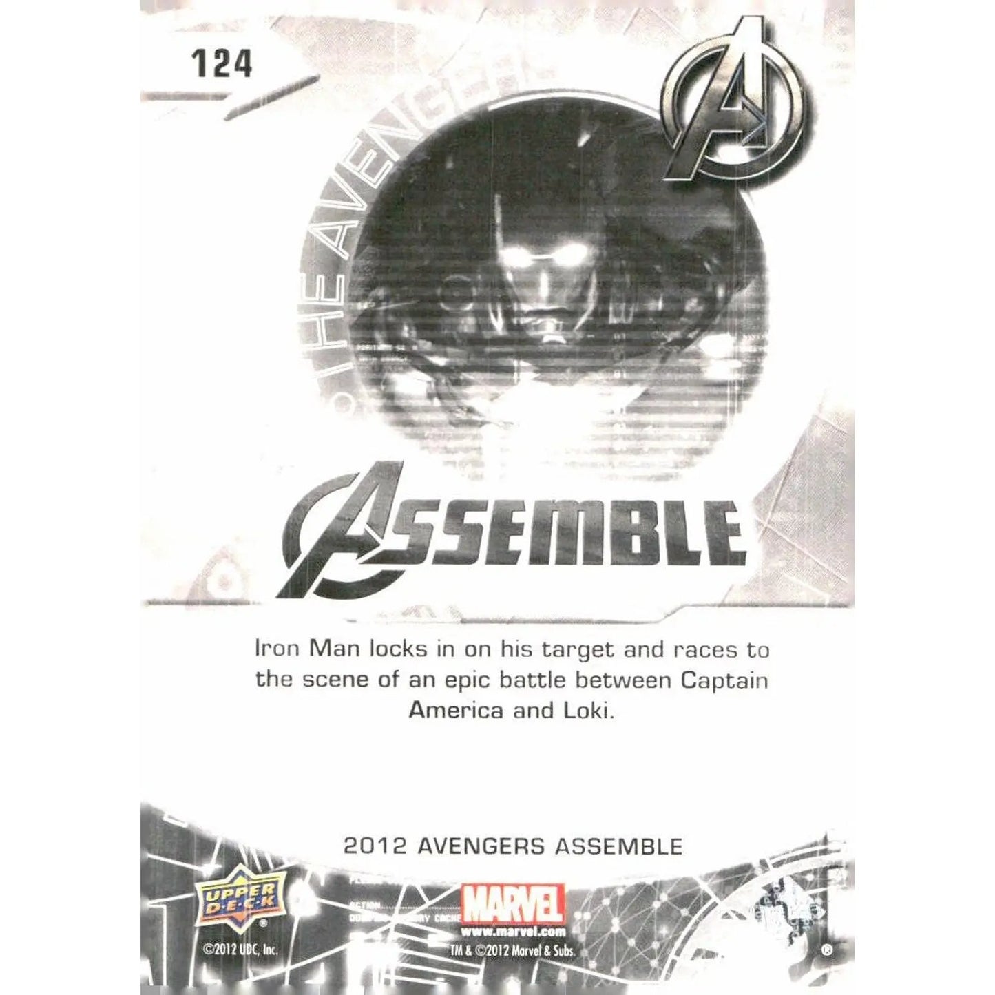 2012 Upper Deck Avengers Assemble #124 Avengers - MOD Shop LLC