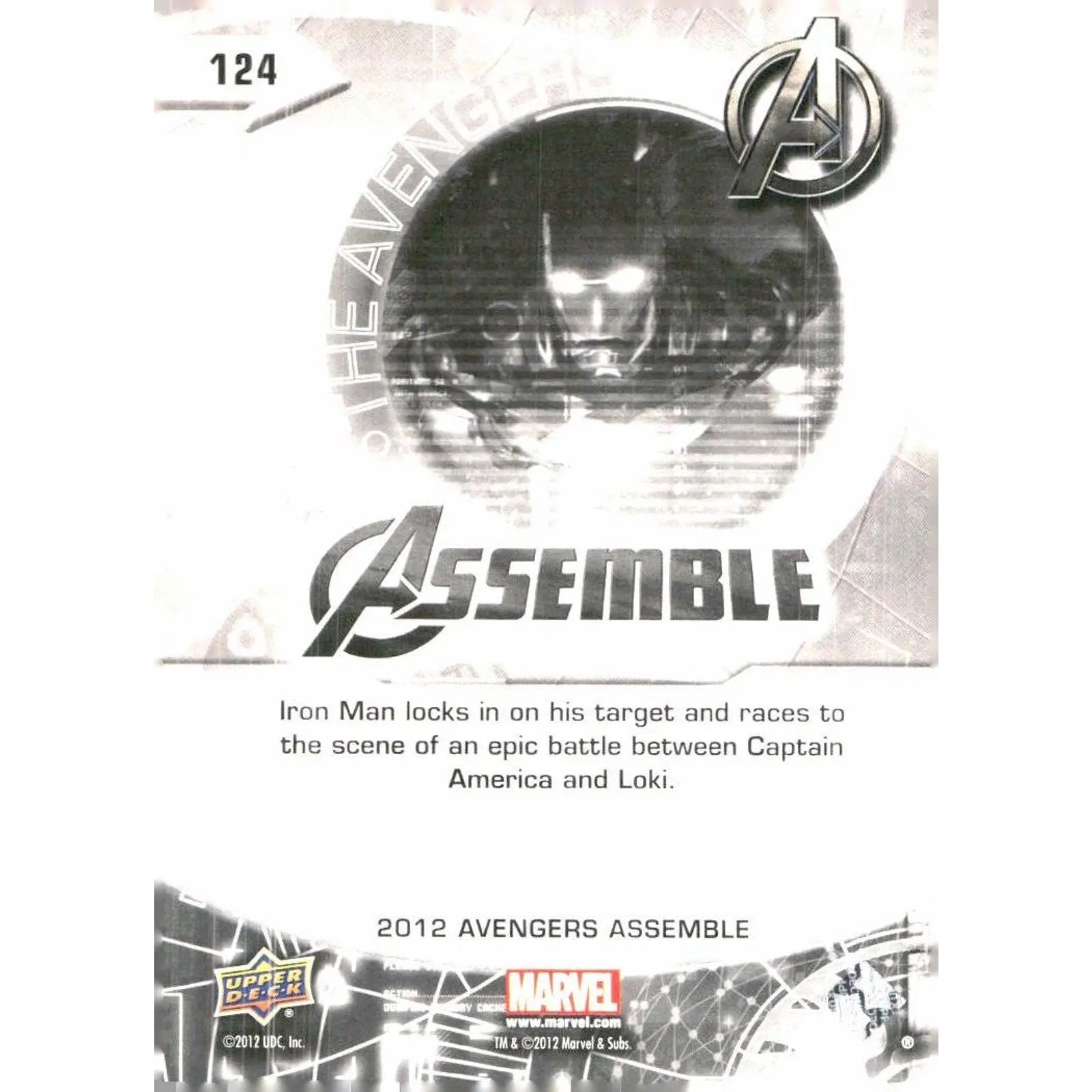 2012 Upper Deck Avengers Assemble #124 Avengers - MOD Shop LLC