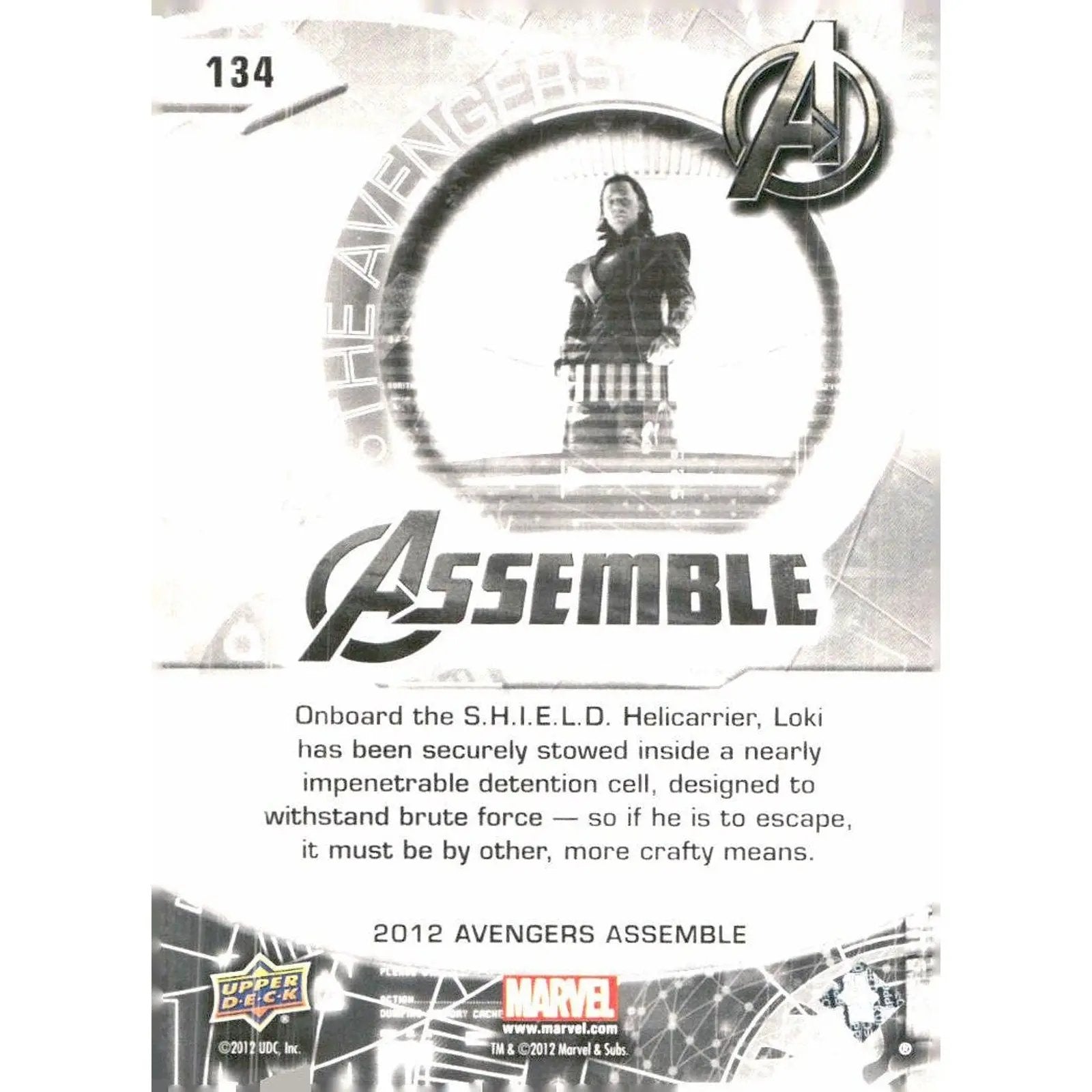 2012 Upper Deck Avengers Assemble #134 Avengers - MOD Shop LLC