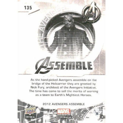 2012 Upper Deck Avengers Assemble #135 Avengers - MOD Shop LLC