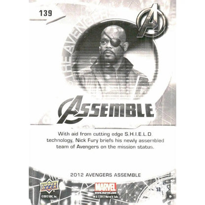 2012 Upper Deck Avengers Assemble #139 Avengers - MOD Shop LLC