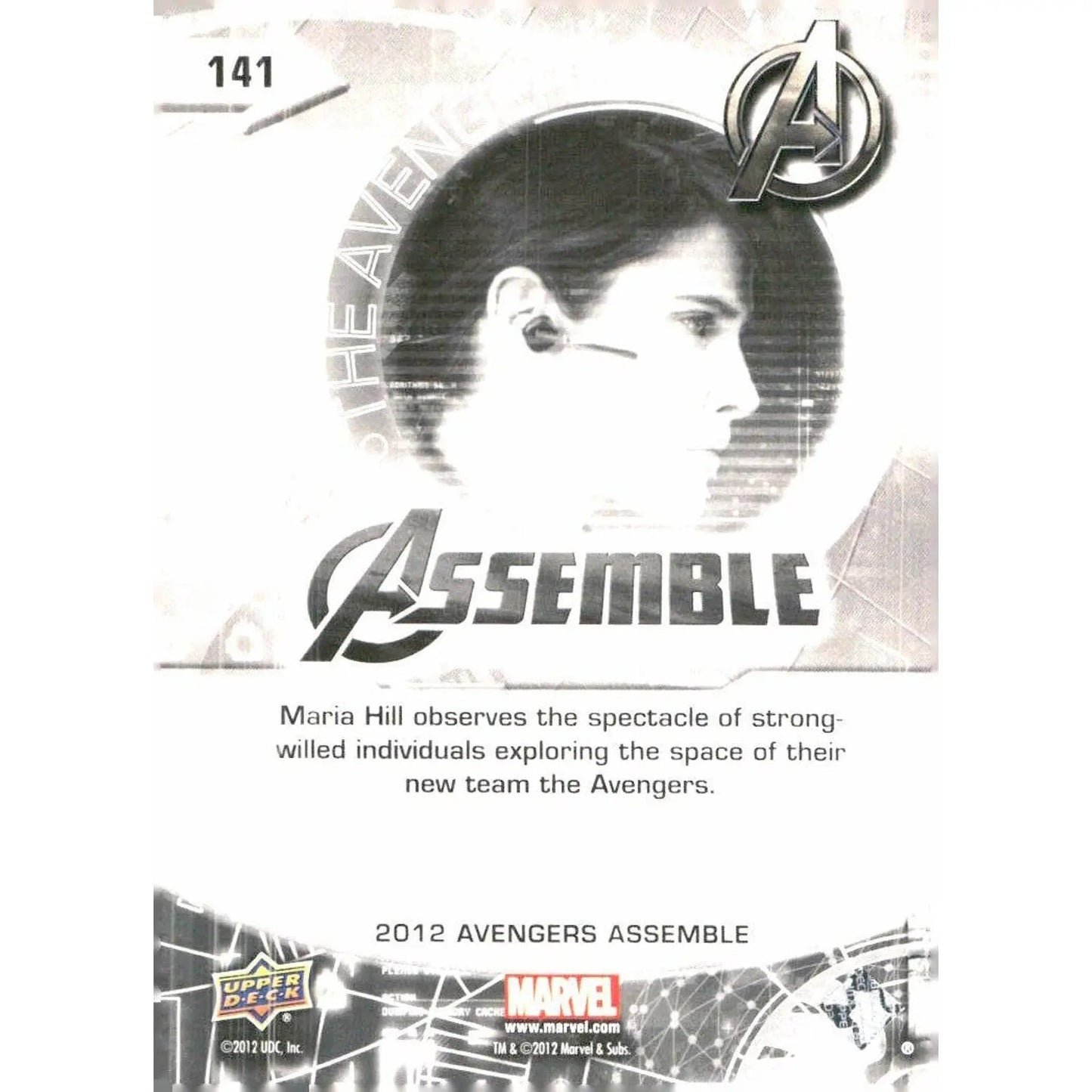 2012 Upper Deck Avengers Assemble #141 Avengers - MOD Shop LLC
