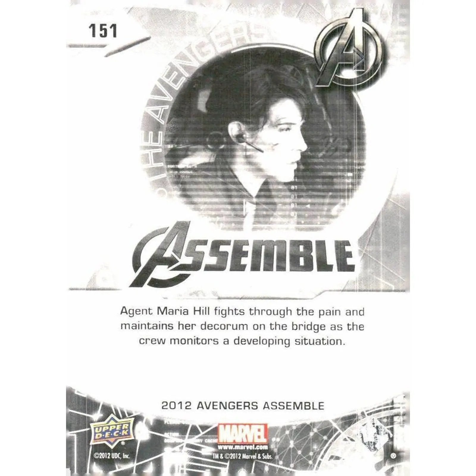 2012 Upper Deck Avengers Assemble #151 Avengers - MOD Shop LLC