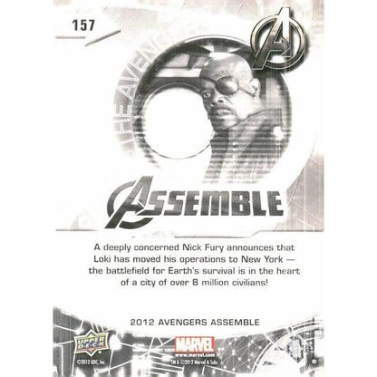 2012 Upper Deck Avengers Assemble #157 Avengers - MOD Shop LLC
