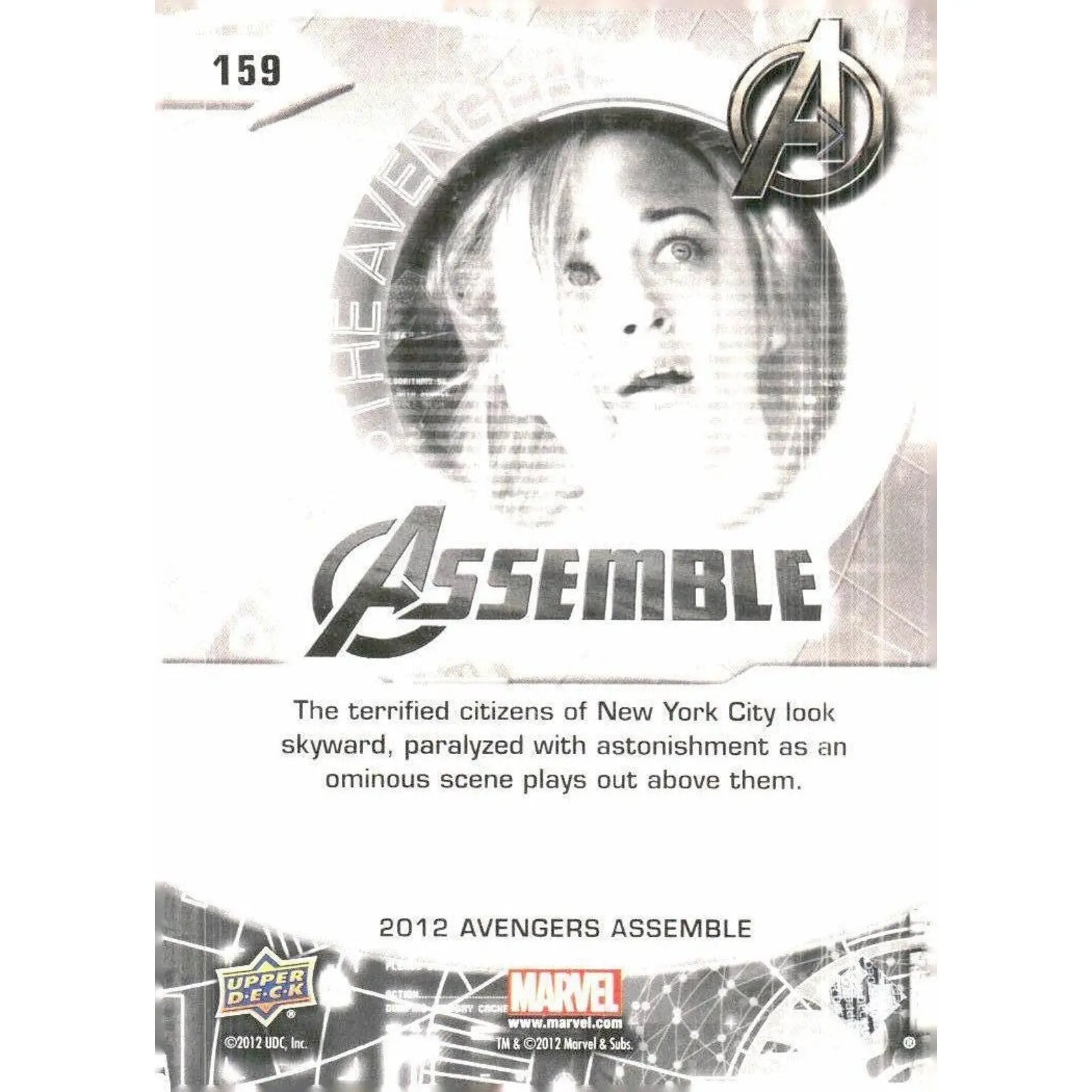 2012 Upper Deck Avengers Assemble #159 Avengers - MOD Shop LLC