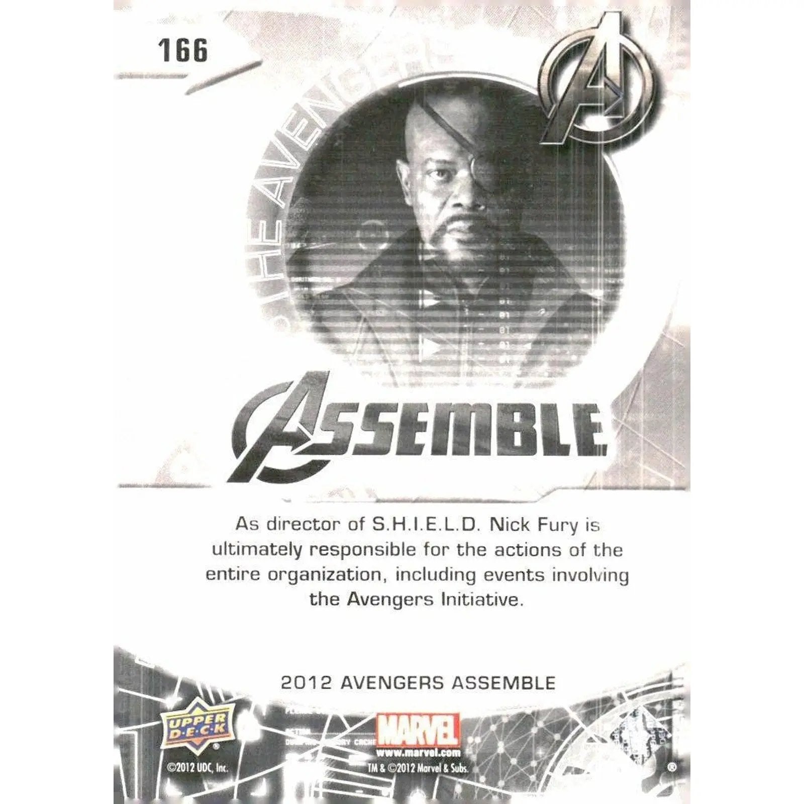 2012 Upper Deck Avengers Assemble #166 Avengers - MOD Shop LLC