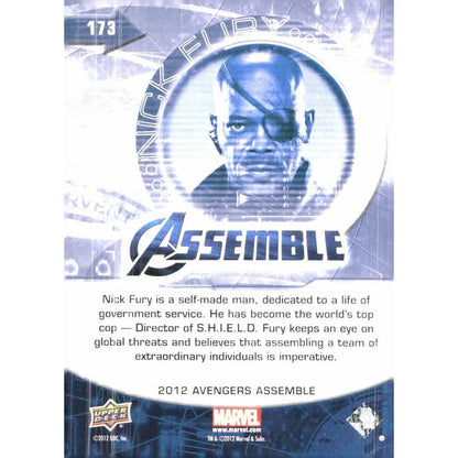 2012 Upper Deck Avengers Assemble #173 Nick Fury - MOD Shop LLC