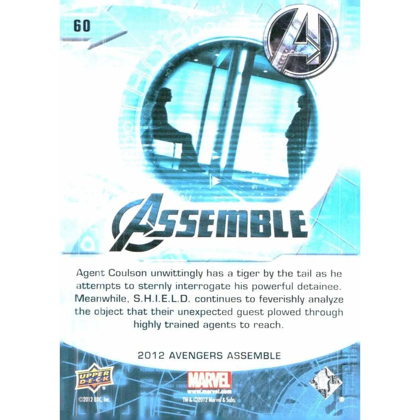 2012 Upper Deck Avengers Assemble #60 Thor - Interrogation - MOD Shop LLC