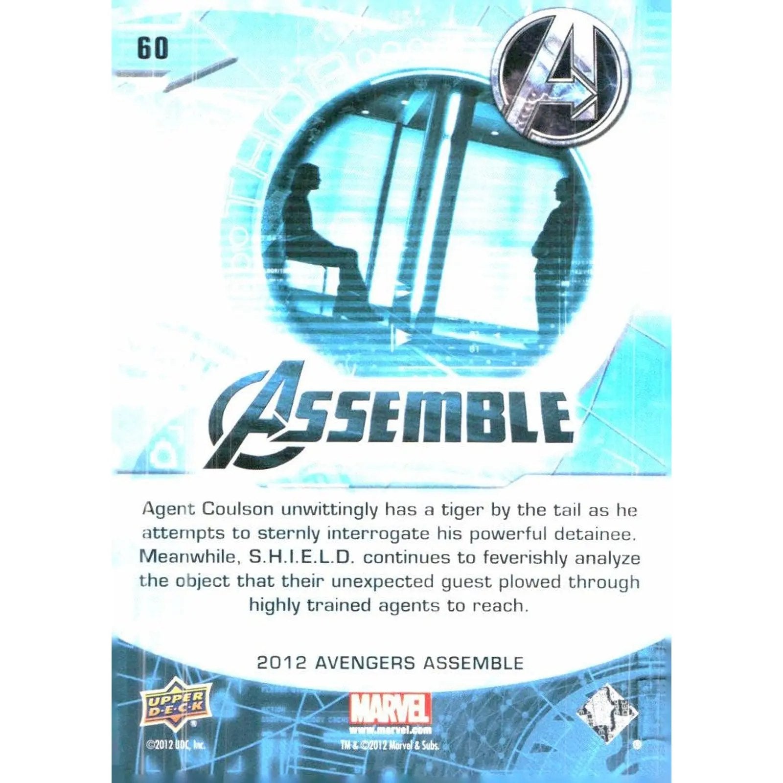 2012 Upper Deck Avengers Assemble #60 Thor - Interrogation - MOD Shop LLC