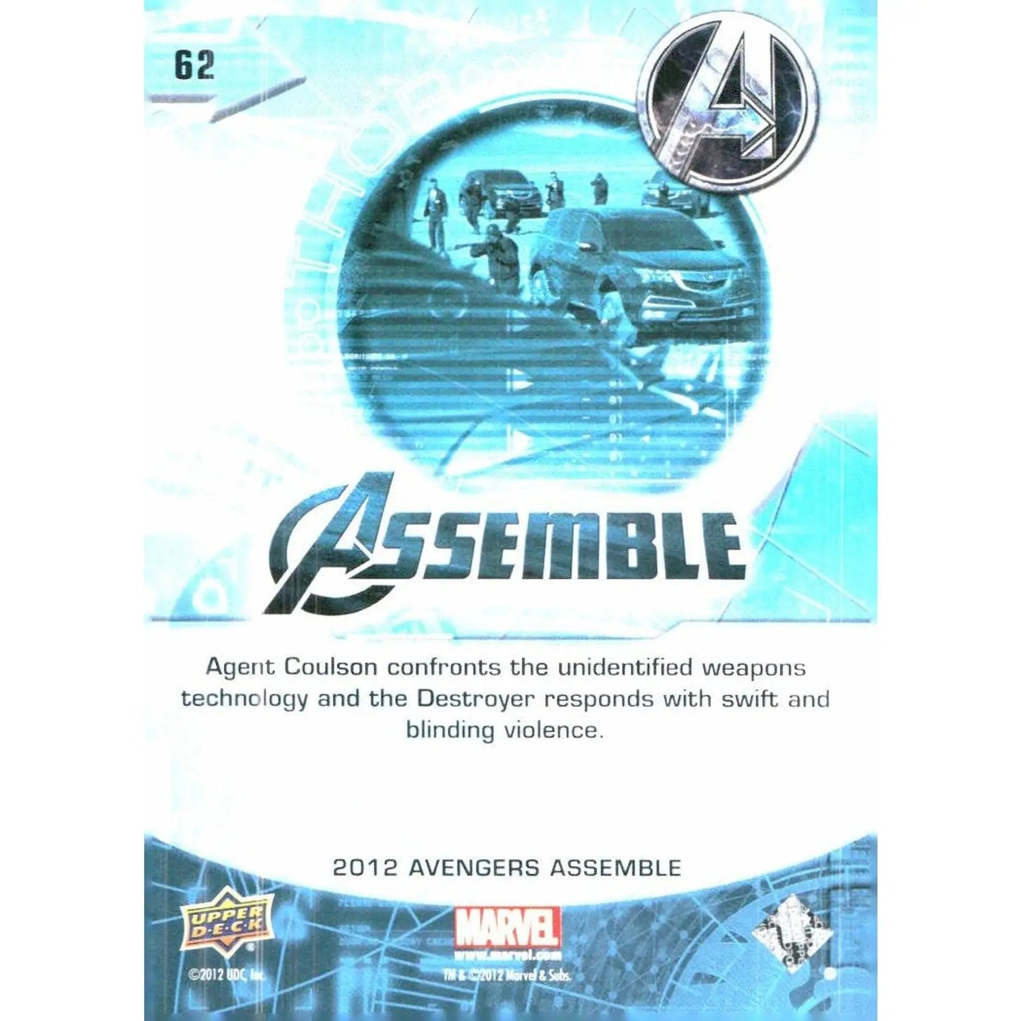 2012 Upper Deck Avengers Assemble #62 Thor - The Destroyer - MOD Shop LLC