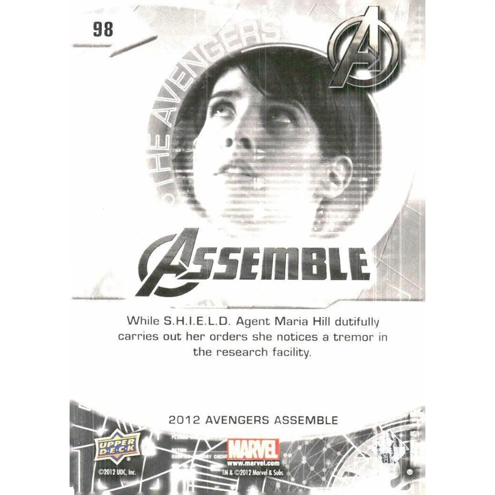 2012 Upper Deck Avengers Assemble #98 Avengers - MOD Shop LLC