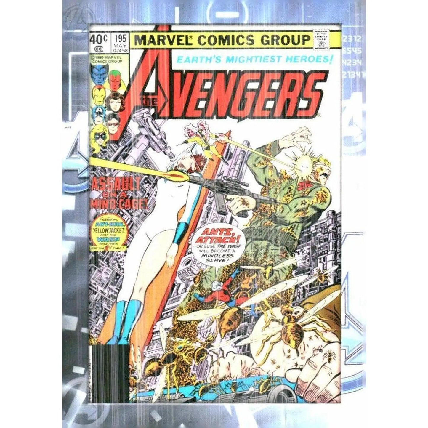 2012 Upper Deck Avengers Assemble #A20 Avengers - Vol. 1 #195 - May, 1980 - MOD Shop LLC