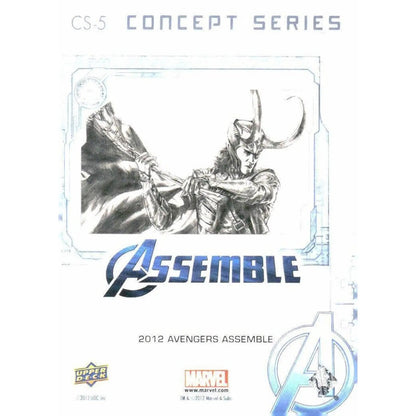 2012 Upper Deck Avengers Assemble #CS - 5 Loki Insert - MOD Shop LLC