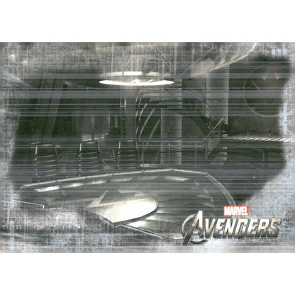 2012 Upper Deck Avengers Assemble #CS - 8 S.H.I.E.L.D. Conference Room Insert - MOD Shop LLC