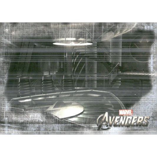 2012 Upper Deck Avengers Assemble #CS - 8 S.H.I.E.L.D. Conference Room Insert - MOD Shop LLC