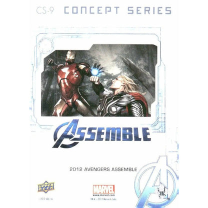2012 Upper Deck Avengers Assemble #CS - 9 Iron Man / Thor - MOD Shop LLC